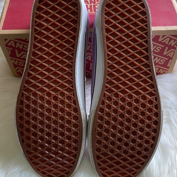 Vans Ward Canvas Lavender Women's Sneaker Skate Shoes, Size 10 - Picture 3 of 8